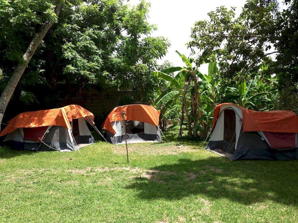 Yaxche Centro Hostal Y Camping Bacalar Exterior foto
