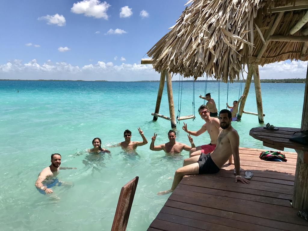 Yaxche Centro Hostal Y Camping Bacalar Exterior foto